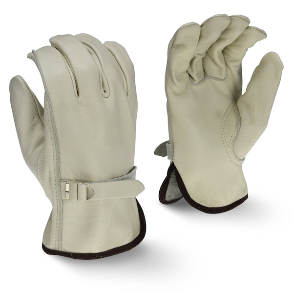 Radians Leather Drivers Gloves, Leather, Gray, S 1 PR RWG4221S - main